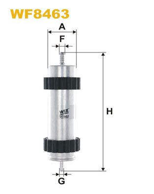 WIX FILTERS Топливный фильтр WF8463